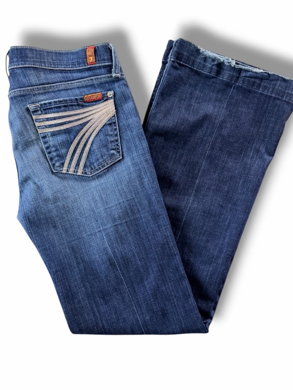 7 For All Mankind Dojo Flare Jeans Size 29